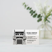 セミトラックの前面 | 交通 名刺 (スタンド正面)