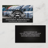 セミトラックの艦隊 |トランスポートロゴ 名刺 (正面/裏面)