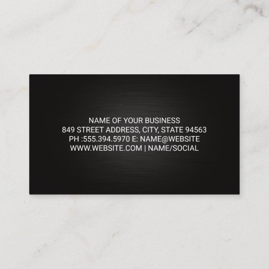 セミトラックの艦隊 |ロジスティクスキャリア 名刺 (裏面)