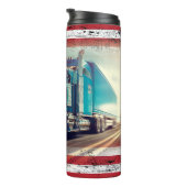 セミトラックアメリカのトラック運転手 タンブラー (回転右)