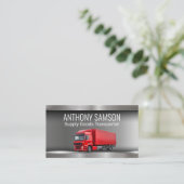 セミトラックトレーラー | レッド 名刺 (スタンド正面)