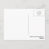 セミトラックドライバー風光明媚な旅行はがき ポストカード (裏面)