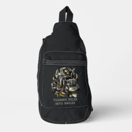 セミトラックドライバー スリングバッグ