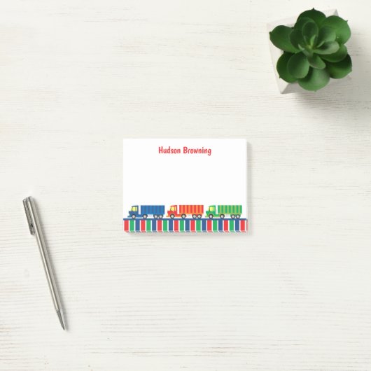 セミトラックパーソナライズされたコンボイ後メモ帳 ポストイット (オフィス)