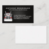 セミトラックビッグリグ | 輸送 名刺 (正面/裏面)