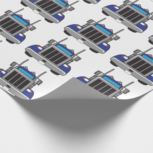 セミトラックフロント ラッピングペーパー (角)