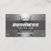 セミトラックプロフェッショナル構造トラック用金属 名刺 (正面)