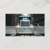 セミトラックプロフェッショナル物流トラック 名刺 (正面)