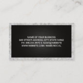 セミトラックロゴ | トラック | コンクリ縁どート枠 名刺 (裏面)