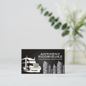 セミトラックロゴ | 建物 名刺 (スタンド正面)