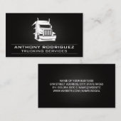 セミトラックロゴ |貨物輸送 名刺 (正面/裏面)