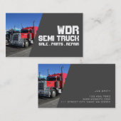 セミトラック販売部品修理名刺 名刺 (正面/裏面)