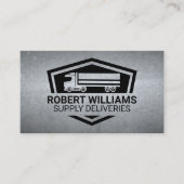 セミトラック輸送用品のロゴ 予約カード (正面)