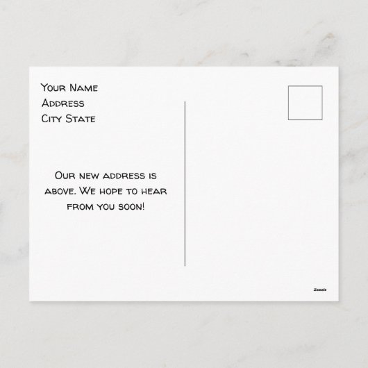 セミトラック運搬干し草移動 シーズンポストカード (裏面)