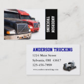 セミトラック運送会社 名刺 (正面/裏面)