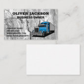 セミトラック | コンクリートロックテクスチャー名刺 名刺 (正面/裏面)