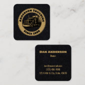 セミトラック テンプレート スクエア名刺 (正面/裏面)