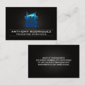 セミトラック | トランスポートドライバ | 物流 名刺 (正面/裏面)