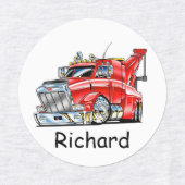 セミトラック ラベル (デザイン1)