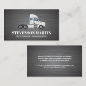 セミトラック |工業用 |物流 名刺 (正面/裏面)