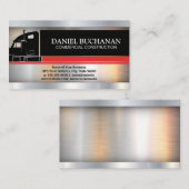 セミトラック | 物流 | 金属工業 名刺 (正面/裏面)