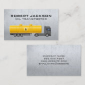 セミトラック |牽引トランスポーター 名刺 (正面/裏面)