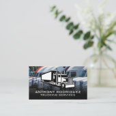 セミトラック | 輸送 | ドライバ 名刺 (スタンド正面)