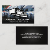 セミトラック | 輸送 | ドライバ 名刺 (正面/裏面)