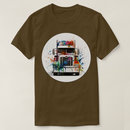セミトラック Tシャツ (デザイン正面)