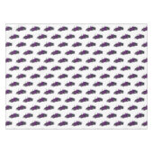 セミトレーラートラック漫画イラストレーション テーブルクロス (正面(横))