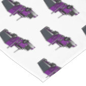 セミトレーラートラック漫画イラストレーション テーブルクロス (アングル)