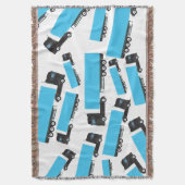 セミトレーラートラック輸送トラック スローブランケット (正面縦)