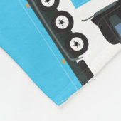 セミトレーラートラック輸送トラック フリースブランケット (角)