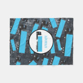 セミトレーラートラック輸送トラック フリースブランケット (正面(横))