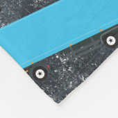 セミトレーラートラック輸送トラック フリースブランケット (角)