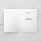 セミナリーキエルケガード引用文卒業カード カード (内部)