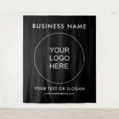 セミナーイベントパーティー会社ロゴ事業の背景 タペストリー (正面)