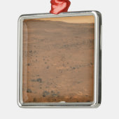 セミノールの部分的なパノラマの火星 メタルオーナメント (左)