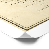 セミノール戦争フロリダの地図1839 ポスター (角)