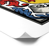 セミパーパータスヘラルドコートオブアームズ ポスター (角)