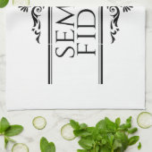 セミパーフィデリス キッチンタオル (折り畳み)