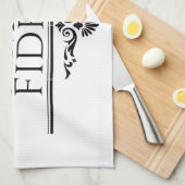 セミパーフィデリス キッチンタオル (四つ折り)