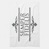 セミパーフィデリス キッチンタオル (縦)