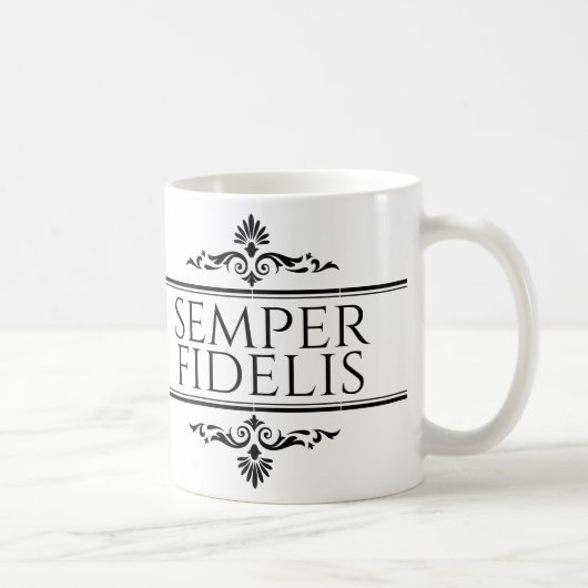 セミパーフィデリス コーヒーマグカップ (右)