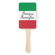 セミプリファミリアイタリアンと国旗の色