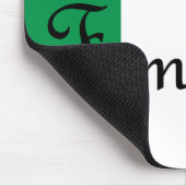 セミプリファミリアイタリアンと国旗の色 マウスパッド (コーナー)