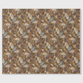 セミ侵入 ラッピングペーパー (フラット)