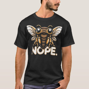 セミ侵攻ブロッドXノペチカダ Tシャツ