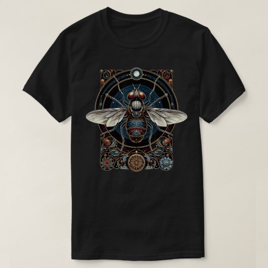 セミ昆虫虫昆虫学ヴィンテージ昆虫学 Tシャツ (デザイン正面)
