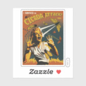 セミ2024号叫び声 シール (シート)